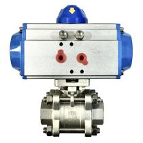 Actuador neumático doble efecto + Válvula bola 3PZ