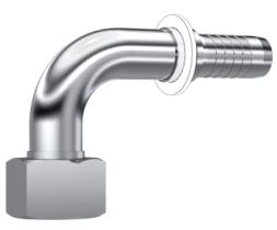 Hembras giratorias 90º métricas cono 24º c/torica - DKO 90º