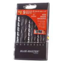 Blue-master (Celesa) EC9332 - BC2 - 338 HSS RECTIFICADA, BLISTER Y FUN