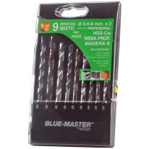 Blue-master (Celesa) P9332 - BC2 - 338 HSS RECTIFICADA, BLISTER Y FUN