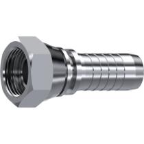 RACORERÍA INOX 841000404 - H.G. RECTA CONO 60º INOX   1/4" BSP DN 1/4"
