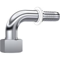 RACORERÍA INOX 84305161004 - H.G. MÉTRICA 90º C/JUNTA TÓRICA INOX  Ø 10  L   M16X1.5   DN