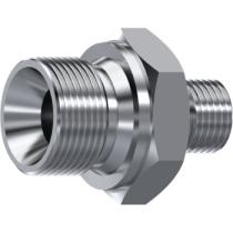 RACORERÍA INOX Z10200406 - REDUCTOR M - M CONO 60º INOX 1/4" BSP 3/8" BSP