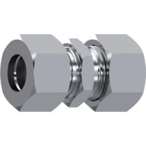 RACORERÍA INOX ZDS25 - UNIÓN RECTA TUBO-TUBO INOX  Ø 25  S