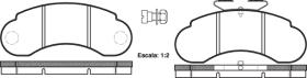  214220 - PASTILLAS DE FRENO