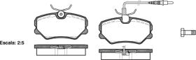  226202 - PASTILLAS DE FRENO