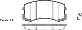  296501 - PASTILLAS DE FRENO