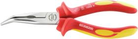 Stahlwille 65308160 - ALICATE DE PINZA CURVA SEMIRREDONDA CON FILO