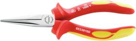 Stahlwille 65338160 - ALICATE DE PINZA SEMIRREDONDA DE MECANICO