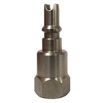 IMOPA ACLD100X - CLAVIJA ENCHUFE RÁPIDO INOXIDABLE VÁLVULA ANTIRRETORNO "ACLD