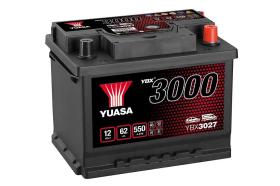 Yuasa YBX3027 - BATERIA TURISMO YUASA YBX3027 12V 62AH 550A (+D)