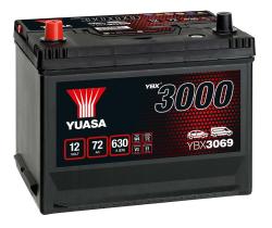 Yuasa YBX3069 - BATERIA TURISMO YUASA YBX3069 12V 72AH 630A (+I)