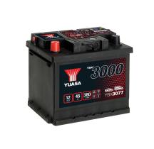  YBX3077 - BATERIA TURISMO YUASA YBX3077 12V 45AH 380A (+I)
