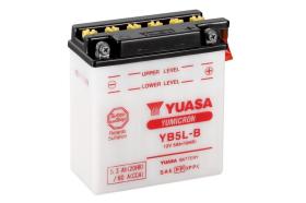  YB5LB - BATERIA MOTOCICLETA YUASA YUMICRON 12V 5,3AH 60A (+D)