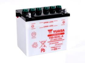  Y60N24LA - BATERIA MOTOCICLETA YUASA YUMICRON 12V 29,5AH 241A (+D)