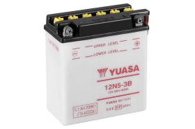  12N53B - BATERIA MOTOCICLETA YUASA CONVENTIONAL 12V 5,3AH 35A (+D)