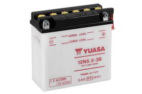  12N553B - BATERIA MOTOCICLETA YUASA CONVENTIONAL 12V 5,8AH 55A (+D)