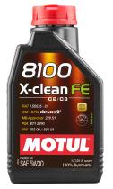 Motul 109470 - 8100 X-CLEAN FE 5W30 C2/C3