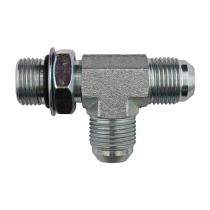 CAST RACORERIA & TUBERIA 2150103 - TE MF JIC 7/16-ORIENTABLE LAT.BSP 1/4 INOX