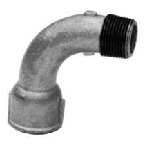 Galvanizado 200106 - CURVA 90º M-H 1" GALVANIZADO