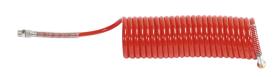 Meclube 0631596000 - MANGUERA ESPIRAL PA12 8X6 ROJO 1/4 FIJO+BAYONETA