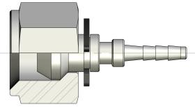 Minipress 38140003 - MINIMEX TL 1/4 BSP CONO 60 TUBO DN3