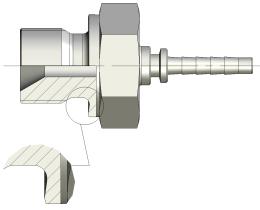 Minipress 44MFM140 - MINIMEX MF 1/4 BSP CONO 60 TUBO DN2