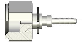 Minipress 4914DF03 - MINIMEX TL 1/4 ASIENTO PLANO TUBO DN3