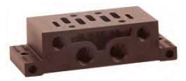 Pneumax 1101.14 - BASE PARA DISTRIBUIDOR ISO 5599/1 - 'TALLA 1'