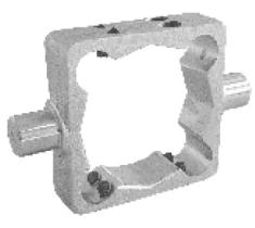 Pneumax 1320.80.12F - CHARNELA INTERMEDIA PARA CILINDRO ''ISO'' DIÁMETRO 80