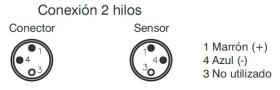 Pneumax MCH1 - ADAPTADOR PARA SENSOR AMPOLLA CON LED UNIVERSAL 3 HILOS