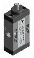 Pneumax T228.32.0.1 - PULSADOR ESFERA TECNOPOLÍMERO 3/2 - MUELLE 1/8'
