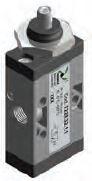 Pneumax T228.32.1.1 - PULSADOR ESFERA CON PANEL TECNOPOLÍMERO 3/2 - MUELLE 1/8'