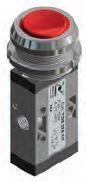 Pneumax T228.32.6.1/3 - PULSADOR DIGITAL TECNOPOLÍMERO 3/2 DE DIÁMETRO 30