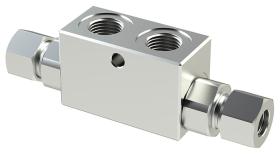 Oleoweb VRDD380 - ANTIRRETORNO DOBLE PILOTADO 3/8'-12L