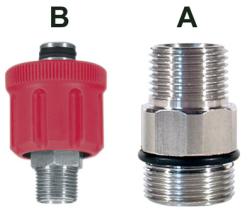 P.A. Italy 26094040 - AR9 A M24 15MM NIPL.ROSCA,INOX-G3/8H