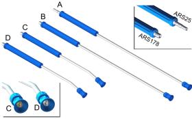 P.A. Italy 40230360 - R5-1000+ARS25 AZUL LAN.-EMP.REDON.INOX+P/BOQ+PROT.