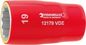 Stahlwille 03370010 - BOCA DE LLAVE DE VASO 1/2", VDE