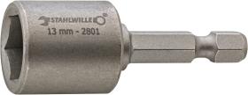 Stahlwille 28011013 - BOCA IMPACT 1/4" HEXAGONO EXTERIOR