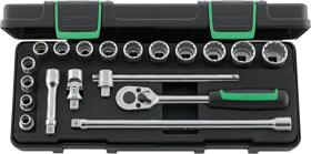 Stahlwille 96024132 - JUEGO COMPLETO DE LLAVE DE VASO 3/8"