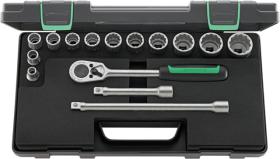 Stahlwille 96031435 - JUEGO COMPLETO DE LLAVE DE VASO 1/2"