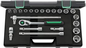 Stahlwille 96031480 - JUEGO COMPLETO DE LLAVE DE VASO 1/2"