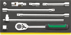 Stahlwille 96830603 - BANDEJA TCS CON JUEGO DE HERRAMIENTAS DE MANO 1/2"