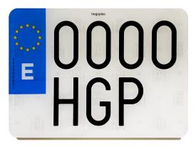 SISTEMA PLASTICO MATRICULA ACR04 - PLACA NR1 COMP ORD M.B