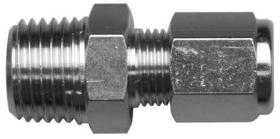 NEUMA BCI0602 - RACOR NIQ. BICONO RECTO "BCI" TUBO 6 ROSCA CILÍ. MACHO 1/4"