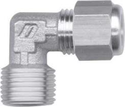 NEUMA BL0401 - RACOR NIQ. BICONO CODO "BL" TUBO 4 ROSCA MACHO 1/8"