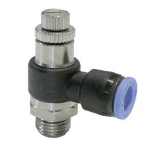 Accesfluid NSE1203 - REGULADOR CAUDAL UNID. "NSE" TUBO 12 ROSCA CÓNI. MACHO 3/8"