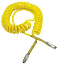 NEUMA S1PPAM4688 - ESPIRAL PUR AMARILLA "S1PPAM" TUBO 4X6 DE 0,85 MTS. ROSCA 1/