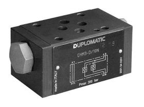 Duplomatic CHM35A - ANTIRRETORNO PILOTADO MODULAR NG6 VIA 'A'