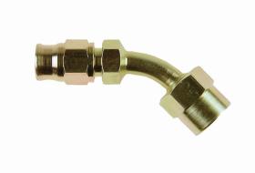 GOODRIDGE 33103P - RACOR REUSABLE HEMBRA 45º 1/8 BSP TUBO 03 (ACERO ZINCADO)